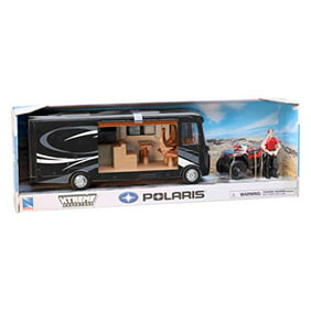 NewRay Toy Replica 4X4 Pickup Truck w//Polaris Ranger